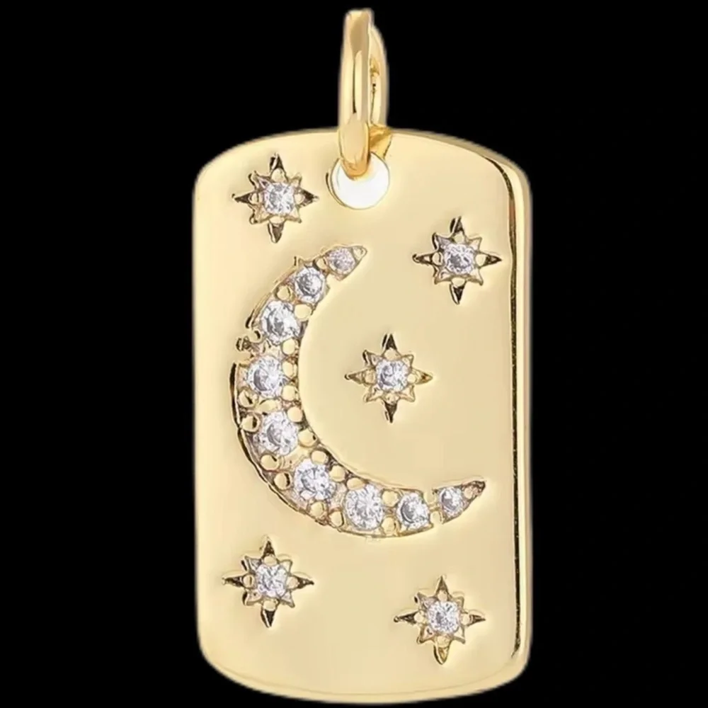 18k Celestial Pendant - Picture 2 of 7